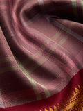 The Mauve Plaid & Crimson Gold