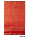Abstract Texture in Ivory & Red