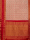 Abstract Texture in Ivory & Red