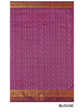 Abstract Texture in Lavendar & Gold Zari