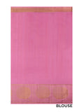 Leaf Border in Blush & Gold Zari