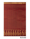 Abstract Texture in Ivory & Maroon