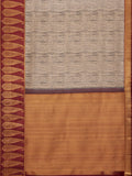 Abstract Texture in Ivory & Maroon