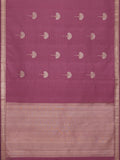 Half & Half Sari in Mauve
