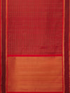 Veldari in Red & Gold Zari