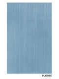 Feather Border in Pale Teal & Zari