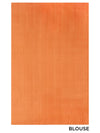Floral Border in Fuzzy Peach