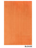 Floral Border in Fuzzy Peach