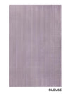 Floral Field Border in Slate Grey & Silver Zari