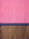 Half & Half Saree in Taffy Pink & Sapphire