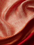 Abstract Texture in Ivory & Red