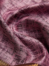 Abstract Texture in Lavendar & Gold Zari