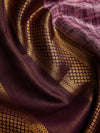 Abstract Texture in Lavendar & Gold Zari