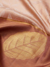 Leaf Border in Mocha & Champagne