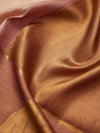 Leaf Border in Mocha & Champagne