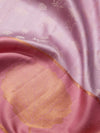 Leaf Border in Blush & Gold Zari