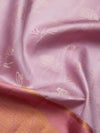 Leaf Border in Blush & Gold Zari