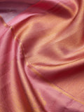 Leaf Border in Blush & Gold Zari
