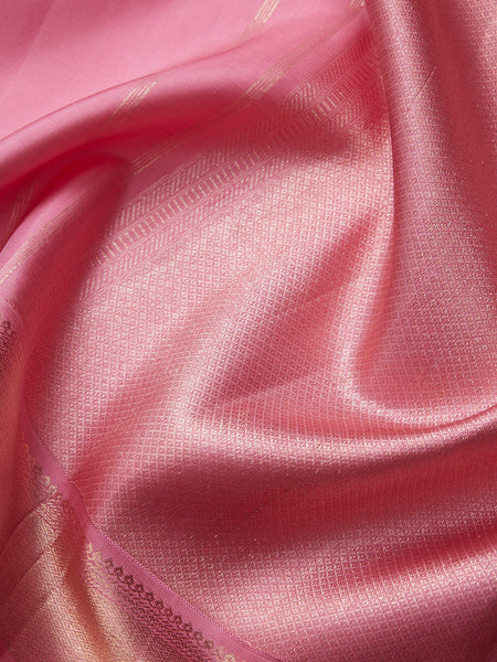 Pichwai in Pink & Copper Zari