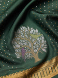 Meena Butta in Basil & Gold Zari
