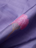 Half & Half Sari in Air Force Blue