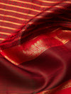 Veldari in Red & Gold Zari