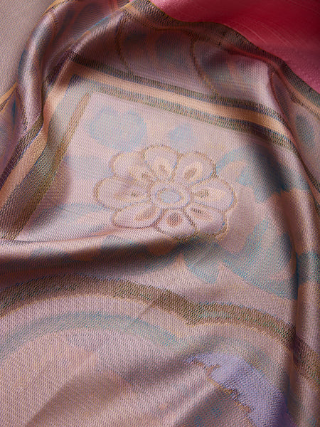 Haveli in Silk & Cotton Linters