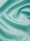 Feather Border in Pale Teal & Zari