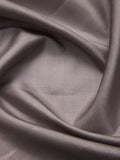 Floral Field Border in Slate Grey & Silver Zari