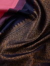Half & Half Saree in Taffy Pink & Sapphire