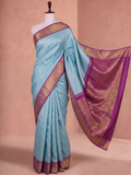 Brocade Stripes in Teal & Magenta