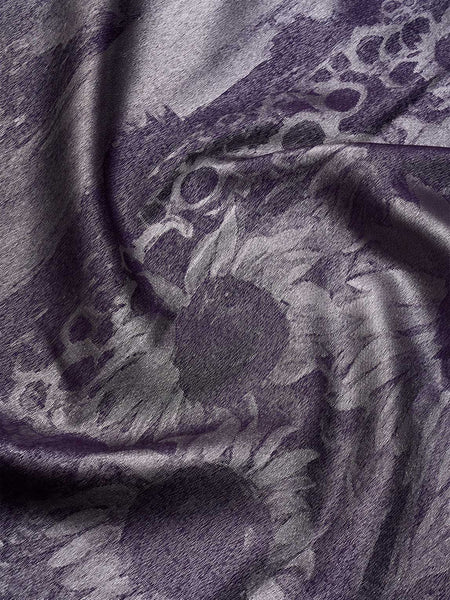 The Sunflower Border in Silk Fast Silver