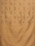 Pichwai Cow’s Woven in Cream and Silk Fast Gold