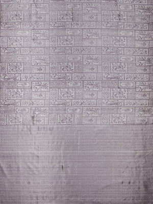 Persian Tile Art Woven in Silver