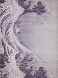The Great Wave off Kanagawa Woven in Silver