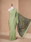 Kalamkari Krishna in Sage & Grove