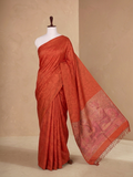 Krishna Linen in Burnt Orange