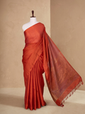 Kailash Linen in Burnt Orange