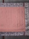 Rouge Pink Pattern Silk Saree