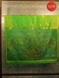 The Dual Pallu in Pear