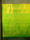 The Dual Pallu in Pear