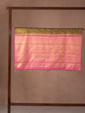 Vanasingaram Pattern Woven In Black Pure Kanchipuram Silk Saree with Gold Zari