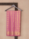 Annam And Chakra Motif Woven In Regal Purple Pure Kanchipuram Silk Saree with Gold Zari