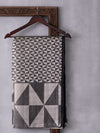 Diamond Pattern Woven In Taffy Pink Pure Kanchipuram Silk Saree with Silver Zari