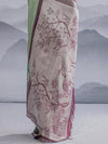 Chinoiserie Art Woven in Chateaux Green