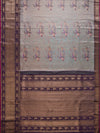 Sea Turtle’s Woven in Gold Zari with Antique Zari Border