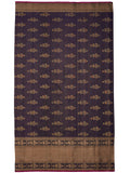 Clown Fish Woven in Gold Zari with Antique Zari Border
