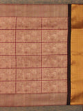 The Explorer Saree in Wine and Cream