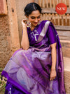 Contemporary Art of lord Krishna in Alchemist Purple